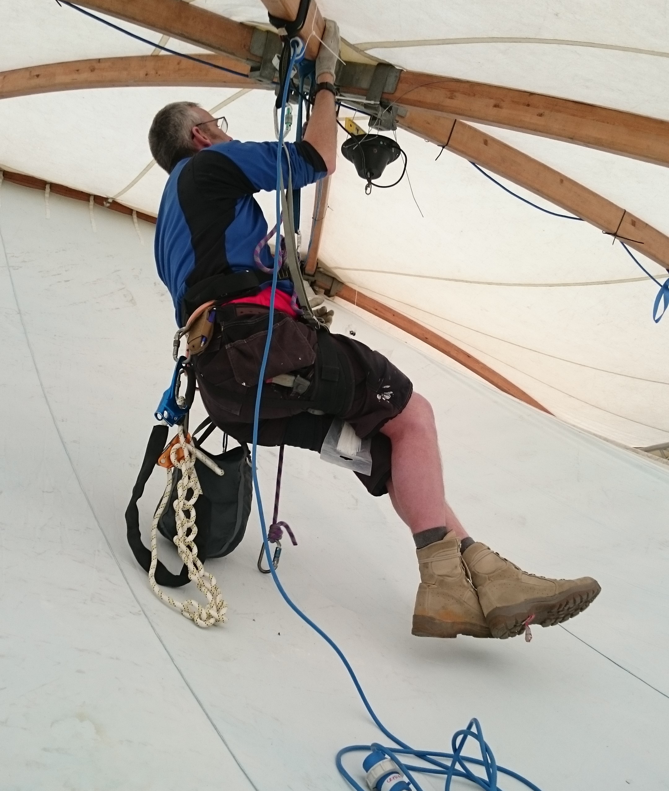 No crampons for a change