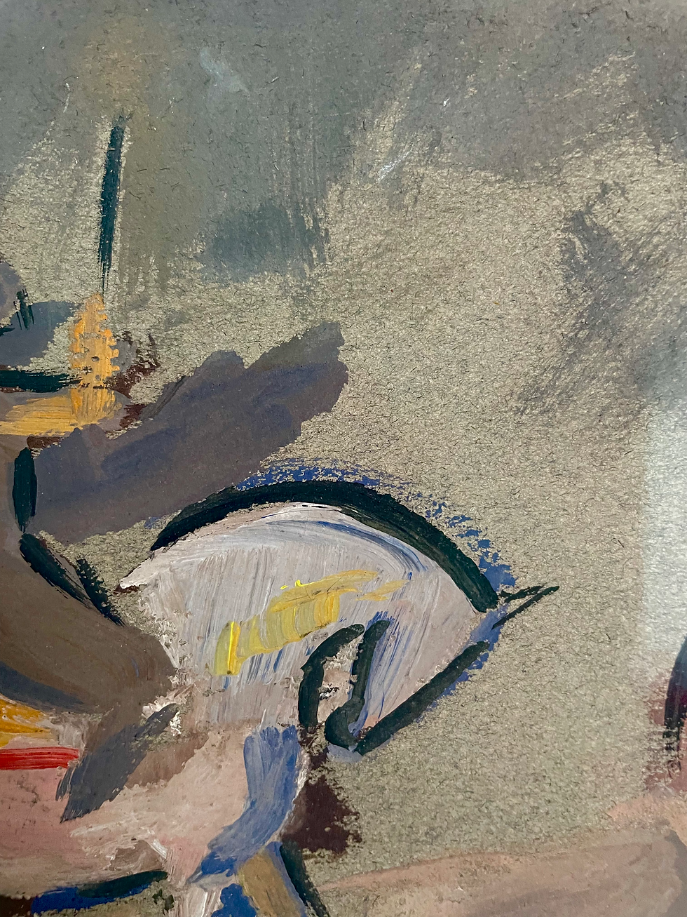 Miniature : André Lhote (1885-1962), les cavaliers, hsp, signée, (19)36, dim enc.44x53,5 cm 