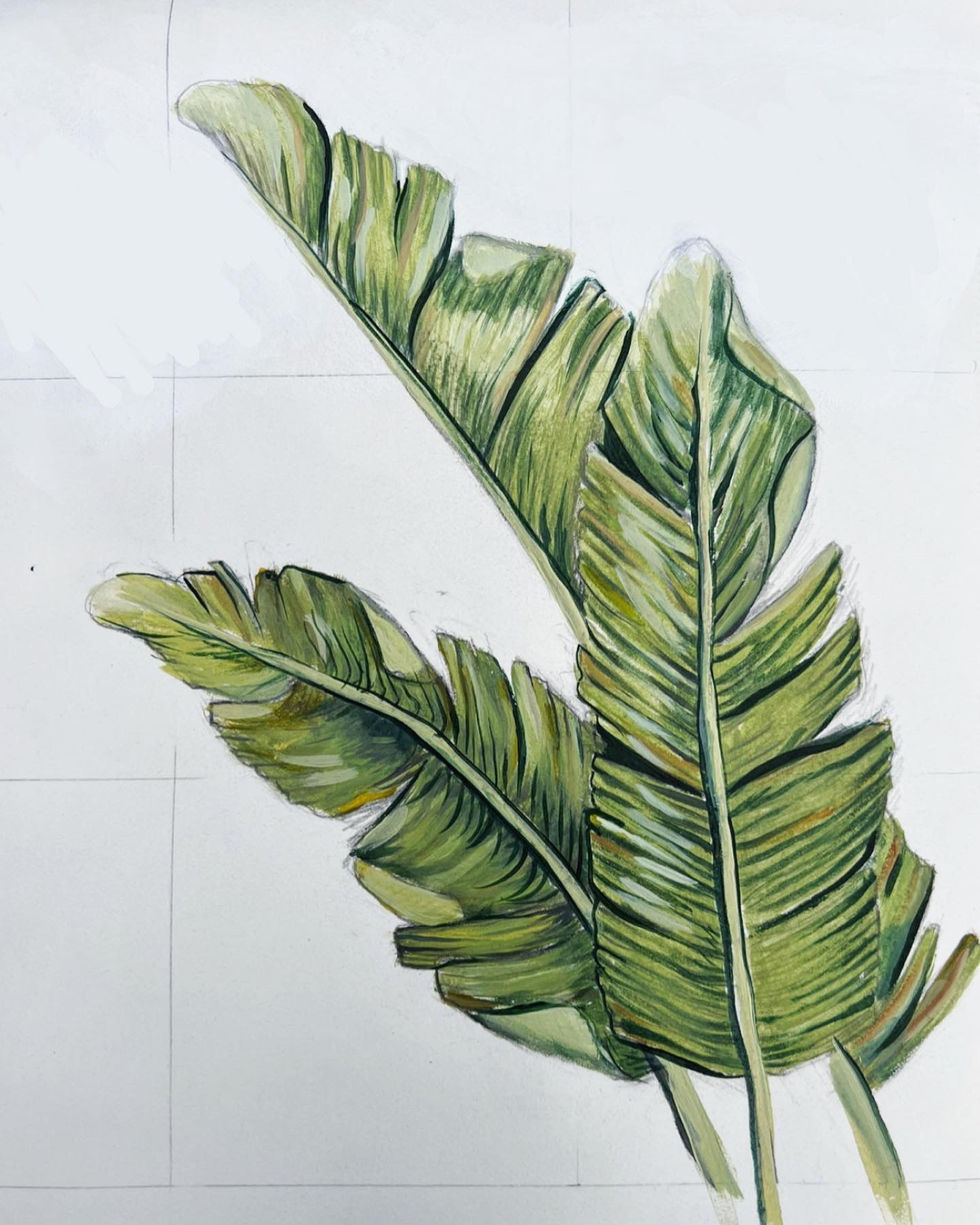 Birds of Paradise Leaves, 2023