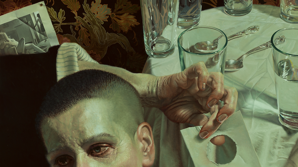NABOKOV'S WINDOW, 2020. (detail) Edward