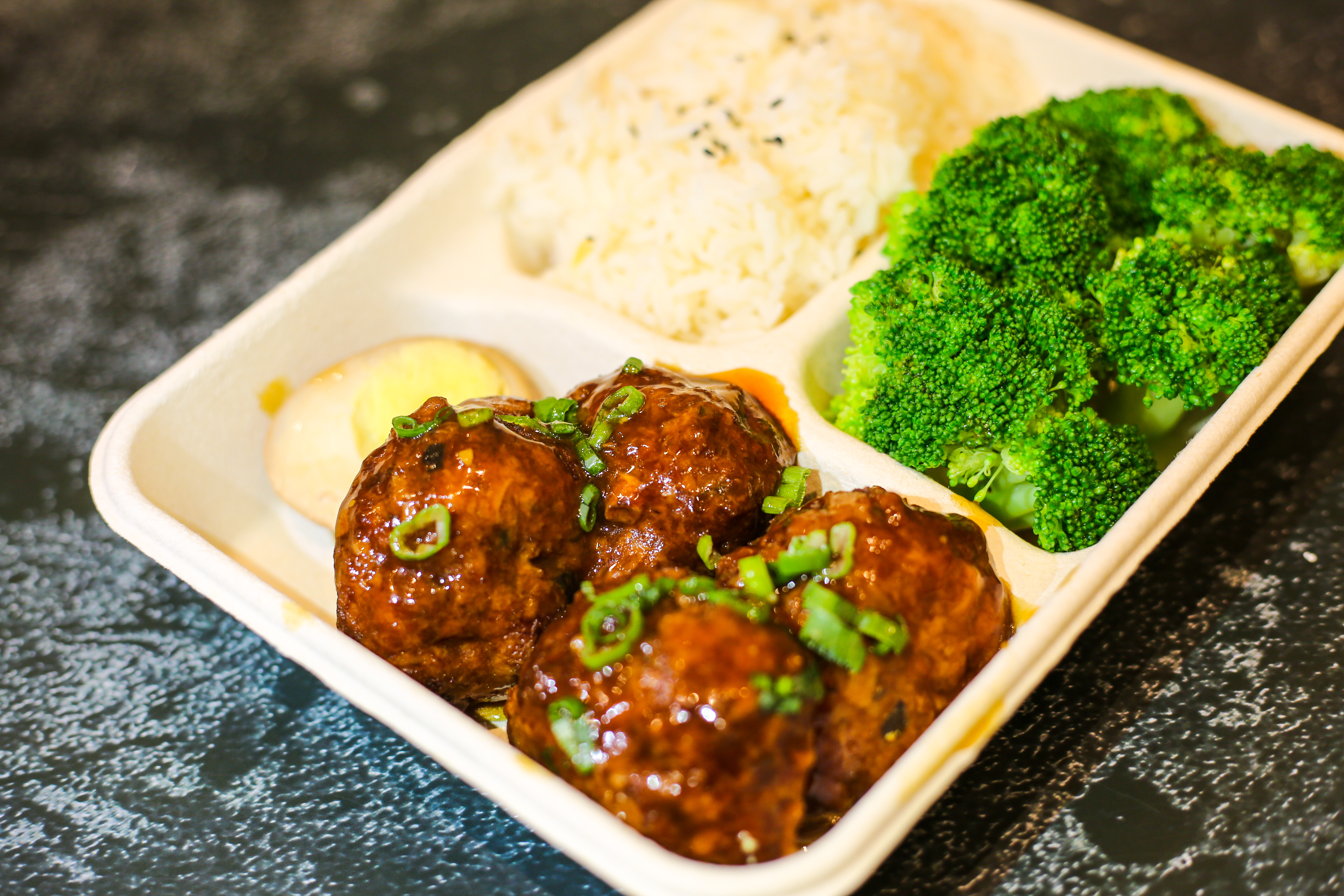 Arranged Food and Objects