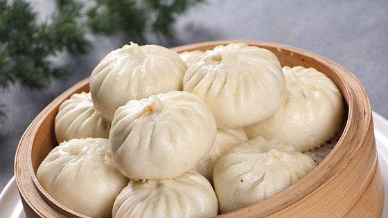 D3. Steamed Pork Buns 猪肉包子(早餐 Breakfast)