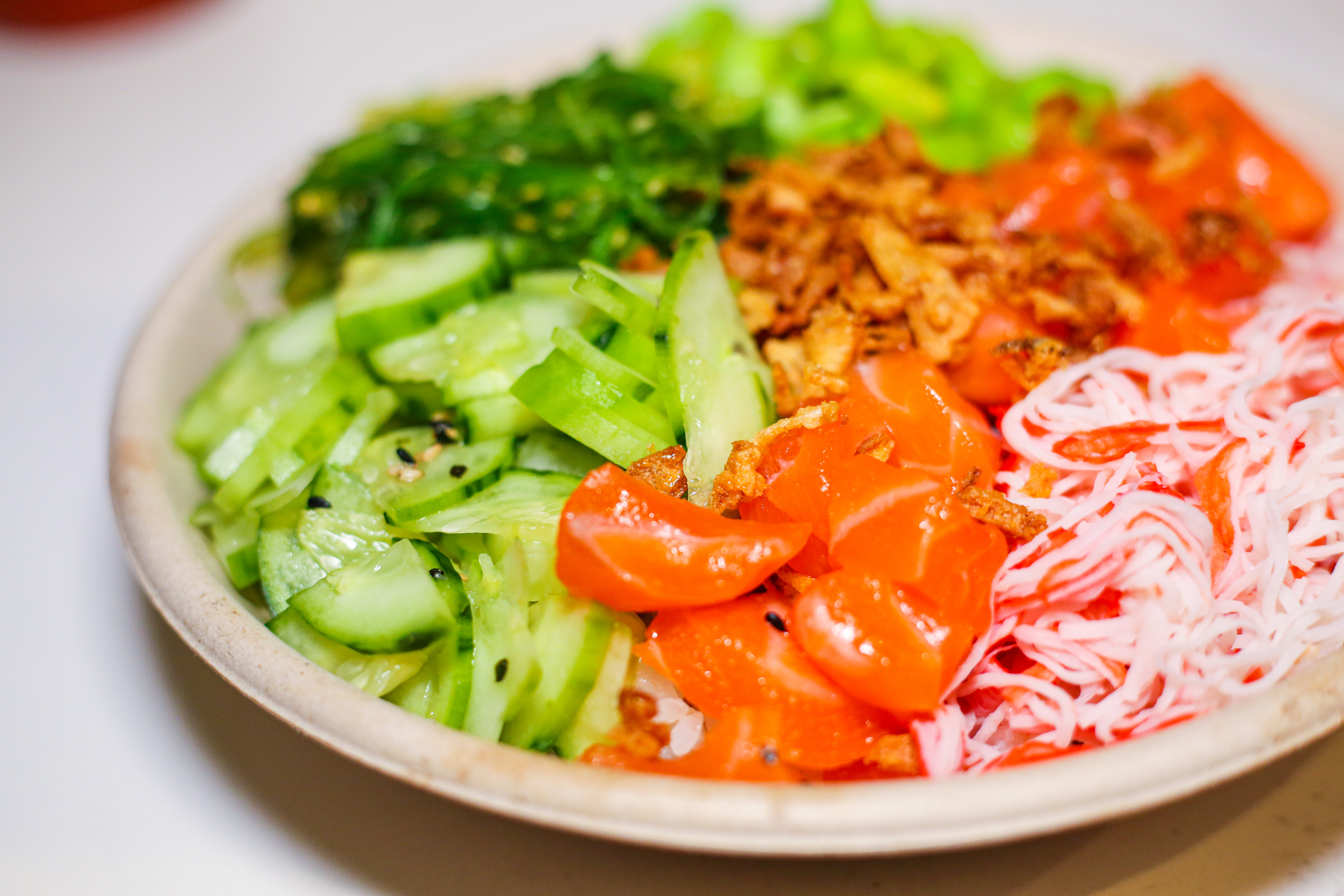 Arranged Food and Objects