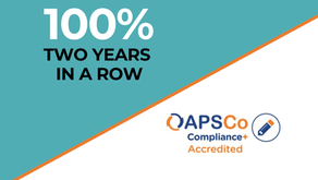 100% for the second year running