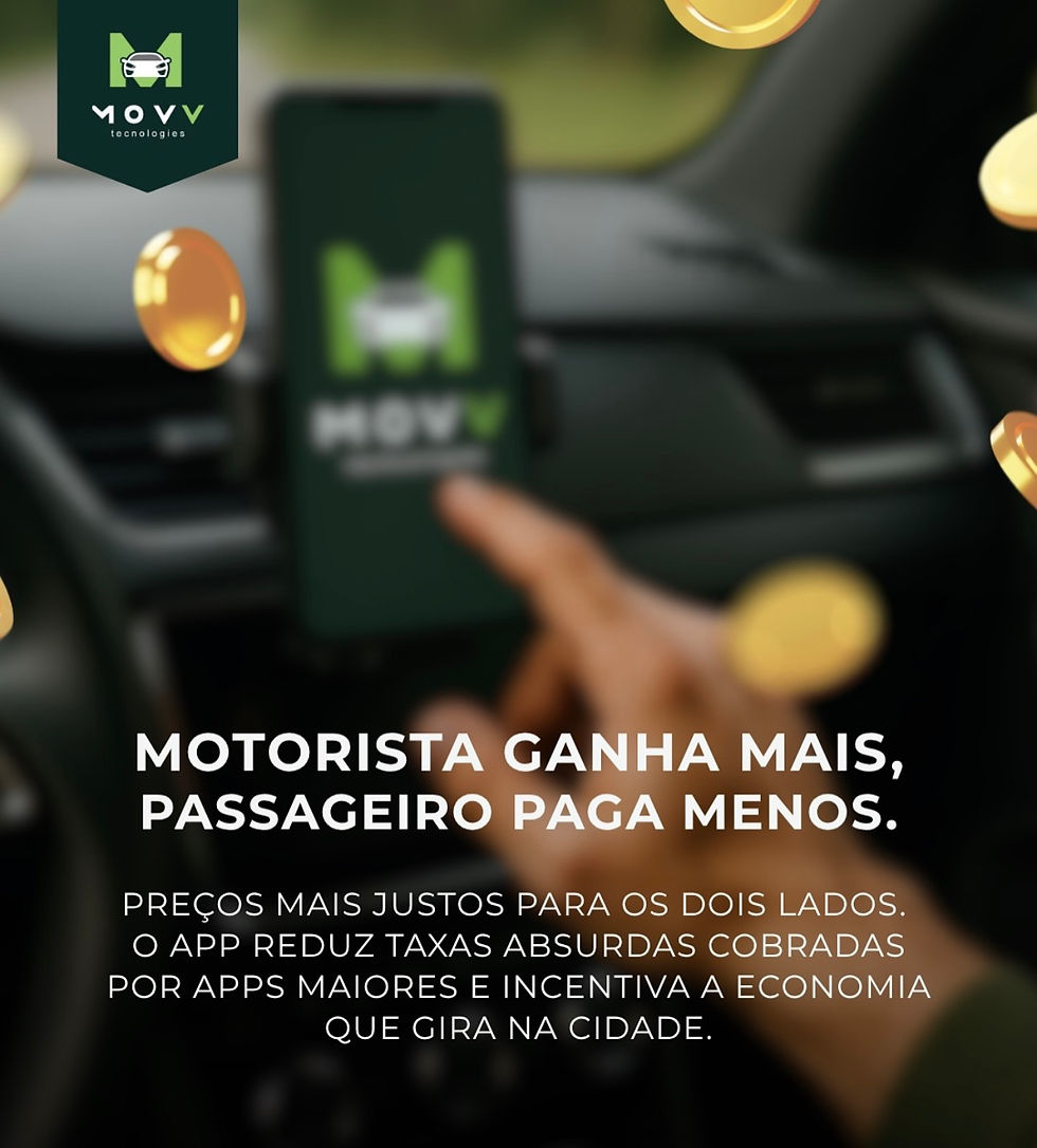 carro alugado para Movv