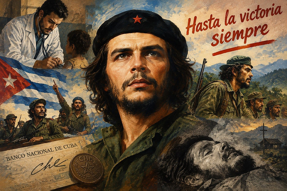 Che Guevara: "Hasta la victoria siempre!"