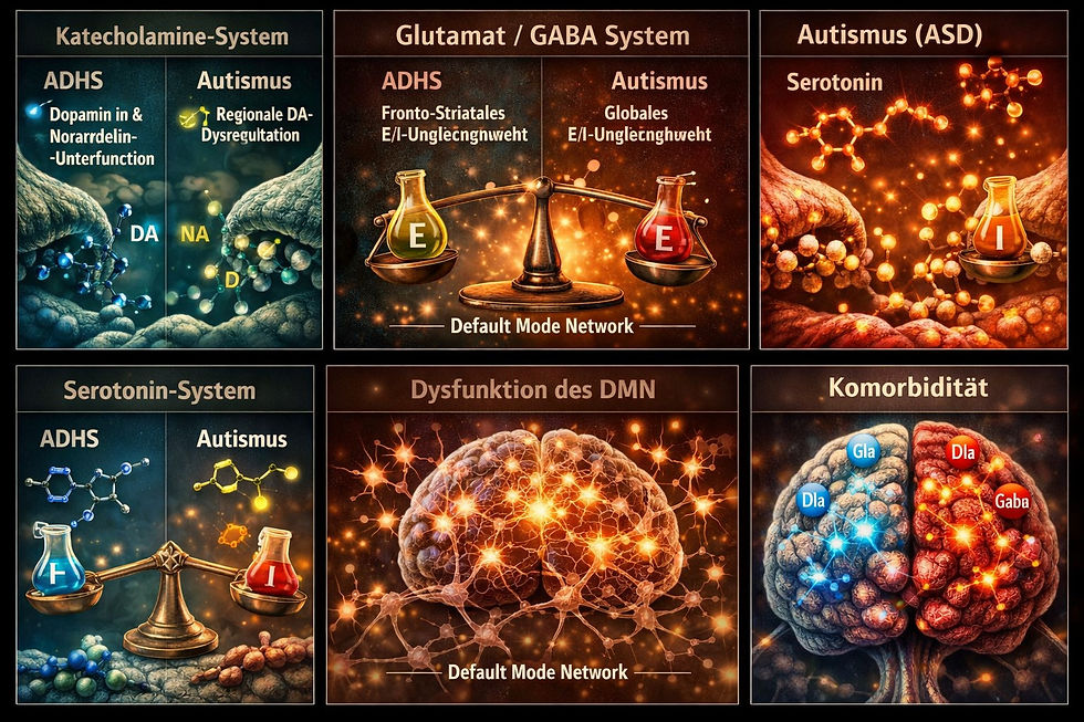 Visualisierungen von Komorbidität bei Autismus und ADHS