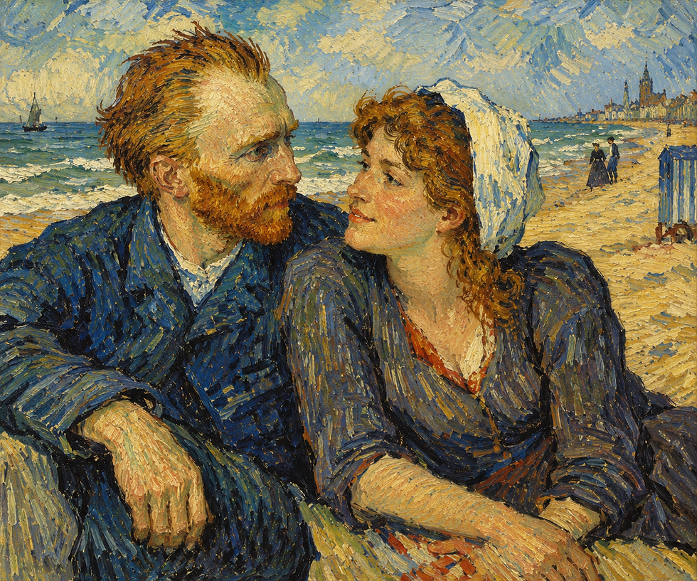 Vincent van Gogh: Zärtlichkeit am Strand