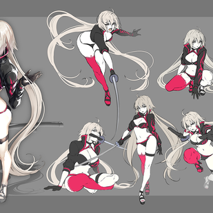 2018年二次創作『FateGrand Order』
ジャンヌ・オルタ