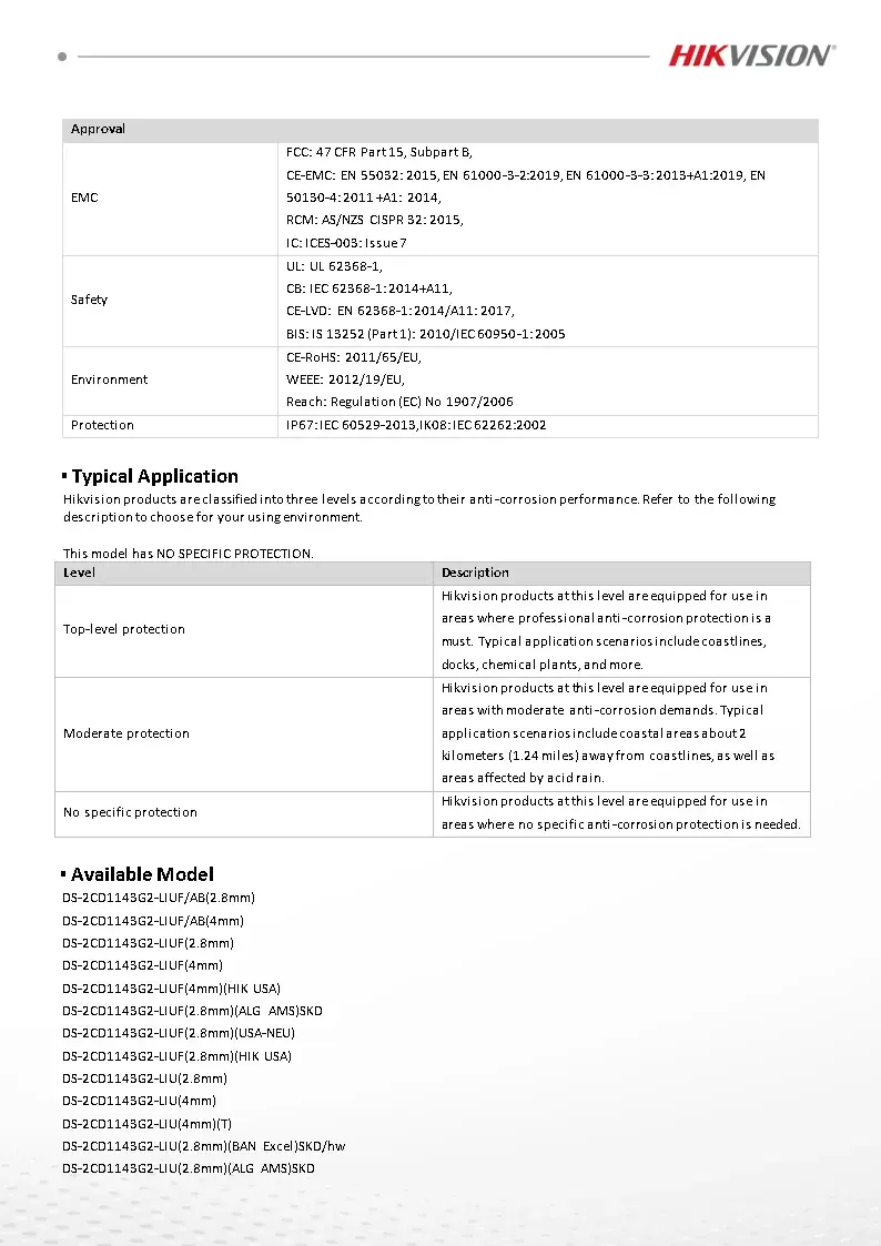 Thumbnail: กล้องวงจรปิด HIKVISION รุ่น DS-2CD1143G2-LIU : 4 MP Smart Hybrid Light Camera