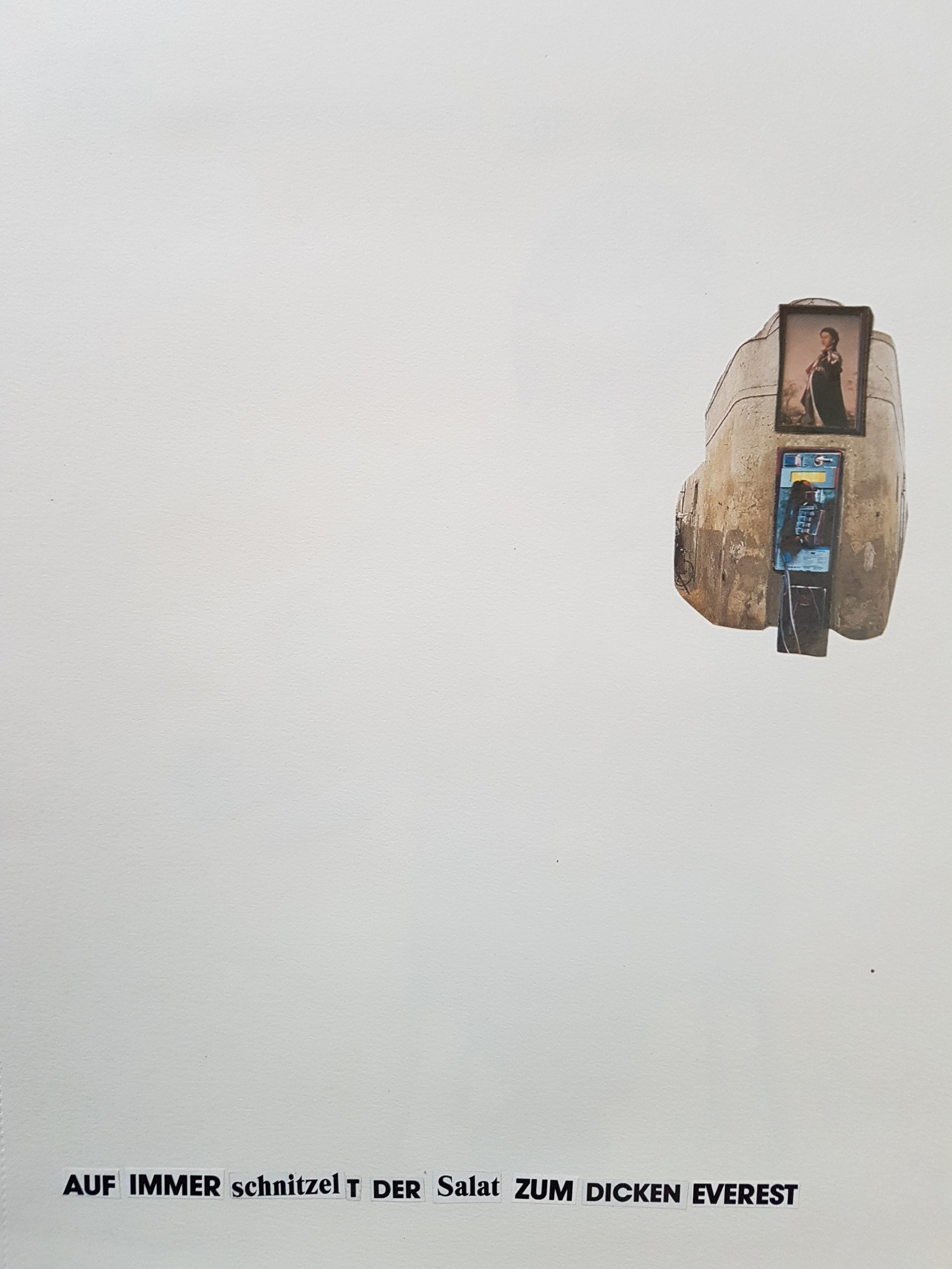 auf immer schnitzelt der salat