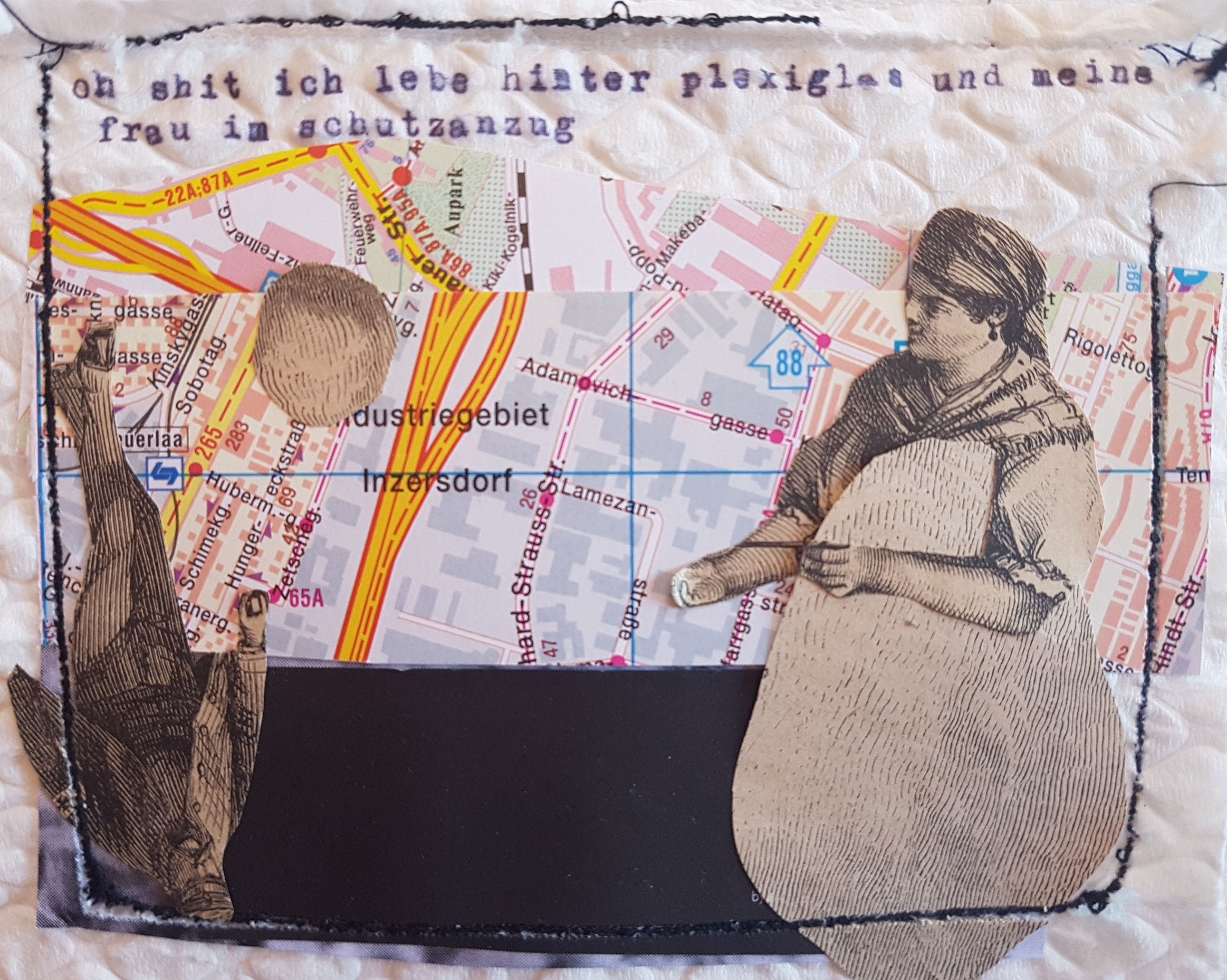 oh shit ich lebe hinter plexiglas und meine frau im schutzanzug