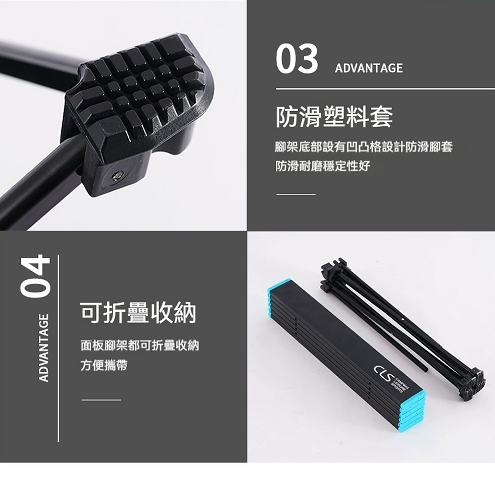 縮圖：戶外鋁合金折疊桌 露營輕便便攜野餐燒烤桌 簡易野營鋁板桌 Outdoor Aluminum Folding Table