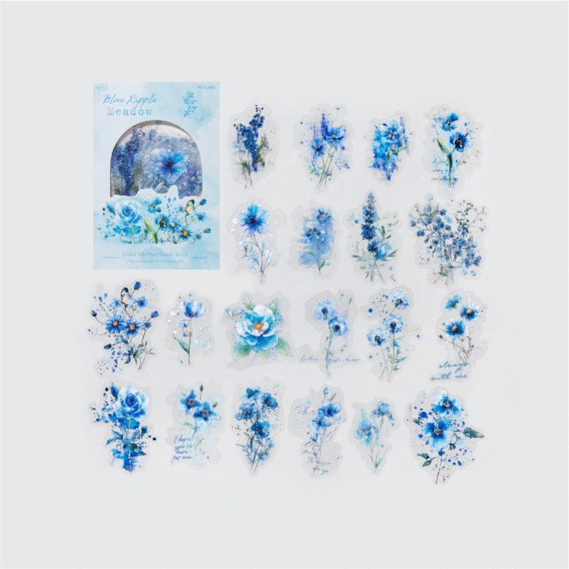 Thumbnail: MOCARD Colour Ink Plant Catalogue Series Deco Stickers