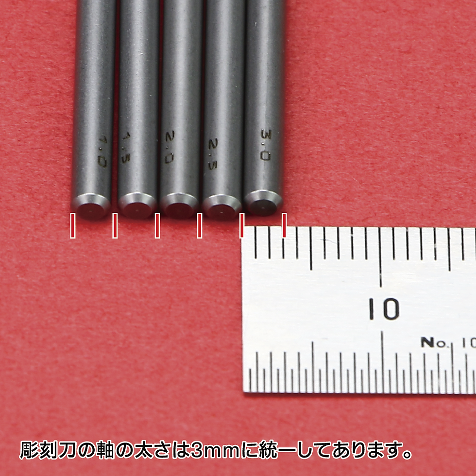 Thumbnail: GODHAND Bit Blade 5pcs Set - Round Blank Blade