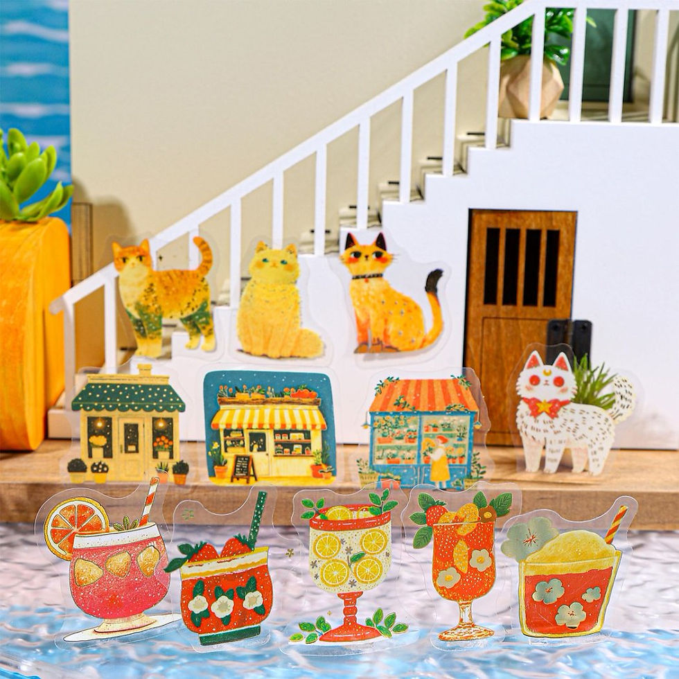 Thumbnail: TOMATO JAM GIRL Holiday Live Series Deco Stickers