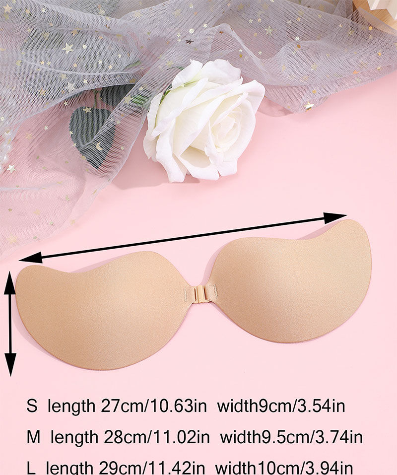 Miniatura: Sutiã invisível feminino Nubra com adesivo para os seios, duas cores