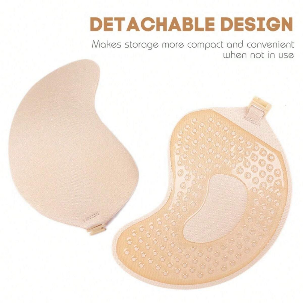 Miniatura: Sutiã invisível feminino Nubra com adesivo para os seios, duas cores