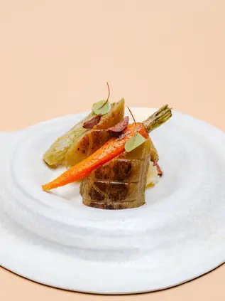 Steak d’aubergine aux poivres - 5.webp