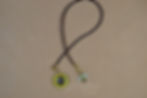 Thumbnail: "Sunflower/Bee" Satin Cord Bookmark