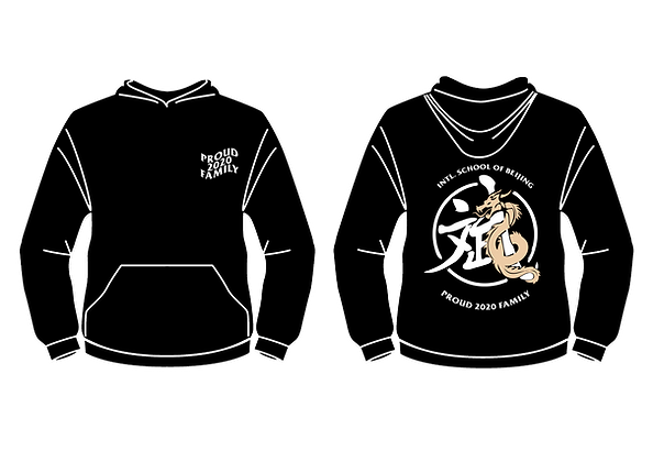 Black and White Gold Dragon Hoodie.png