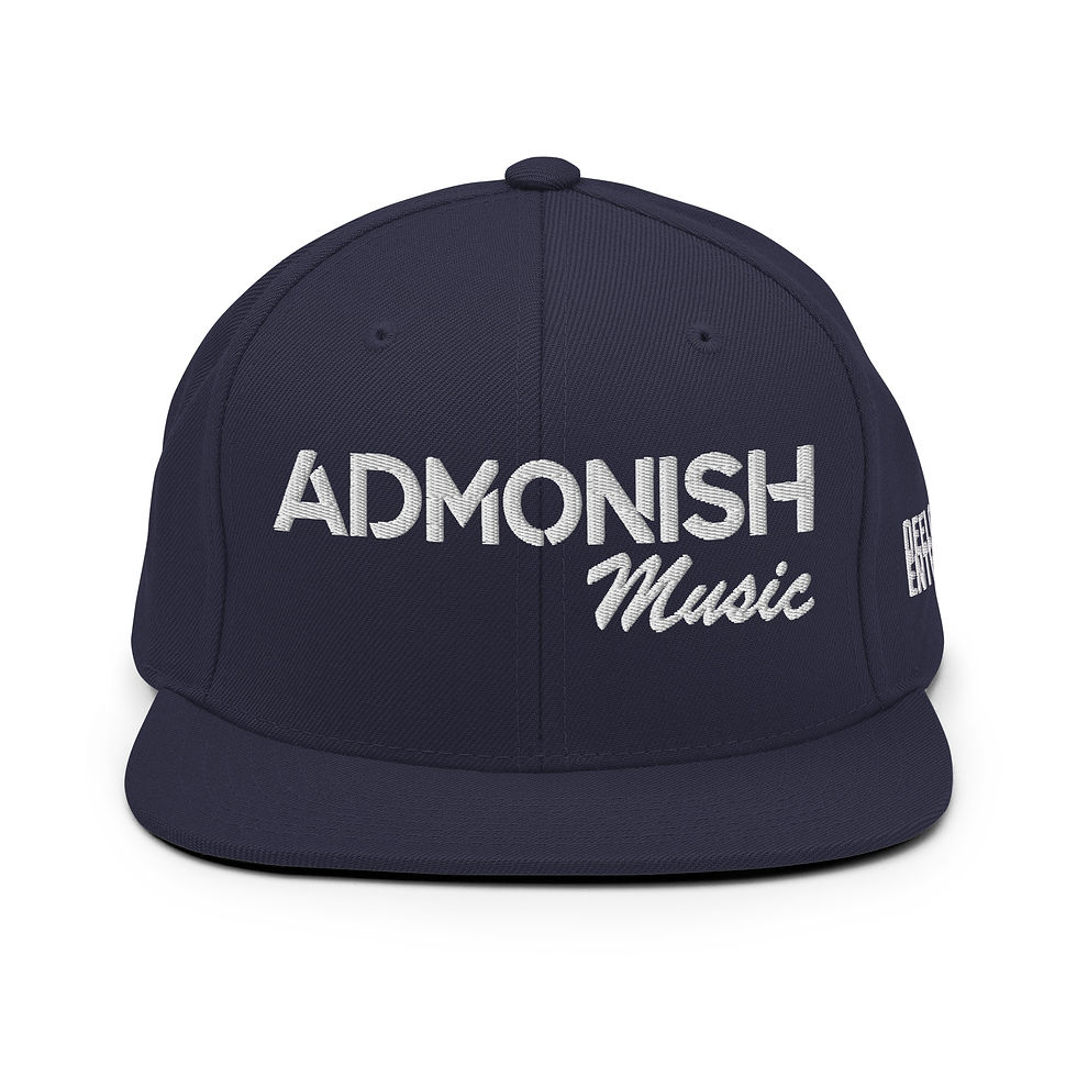 Thumbnail: ADMONISH Music Logo Snapback