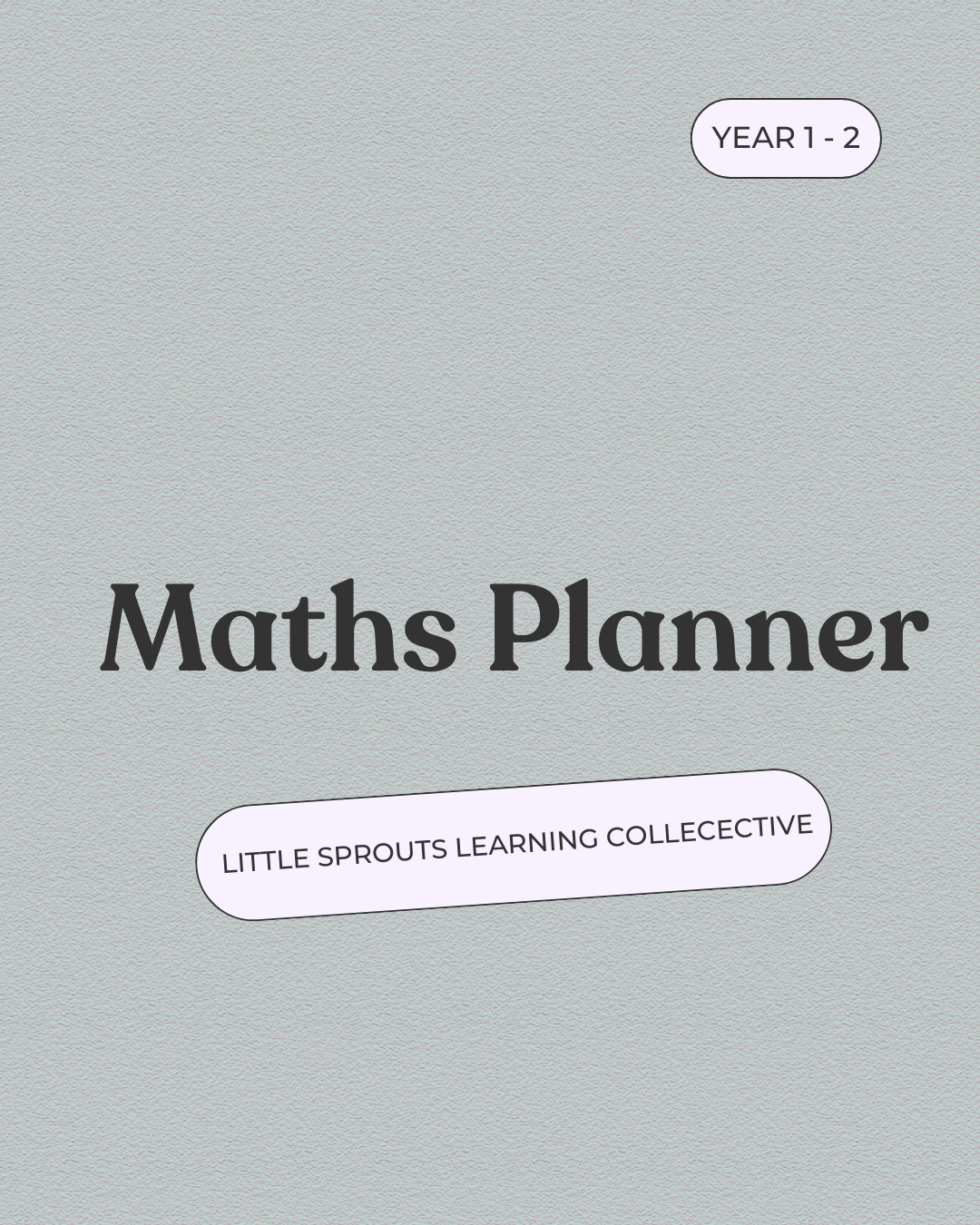 Little Sprouts Maths Foundations (Years 1–2)