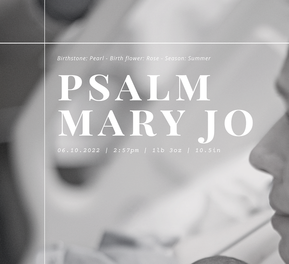 Customized memorial baby print 
