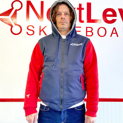 Thumbnail: Next Level OG Logo ZipUp Lined Hoodie