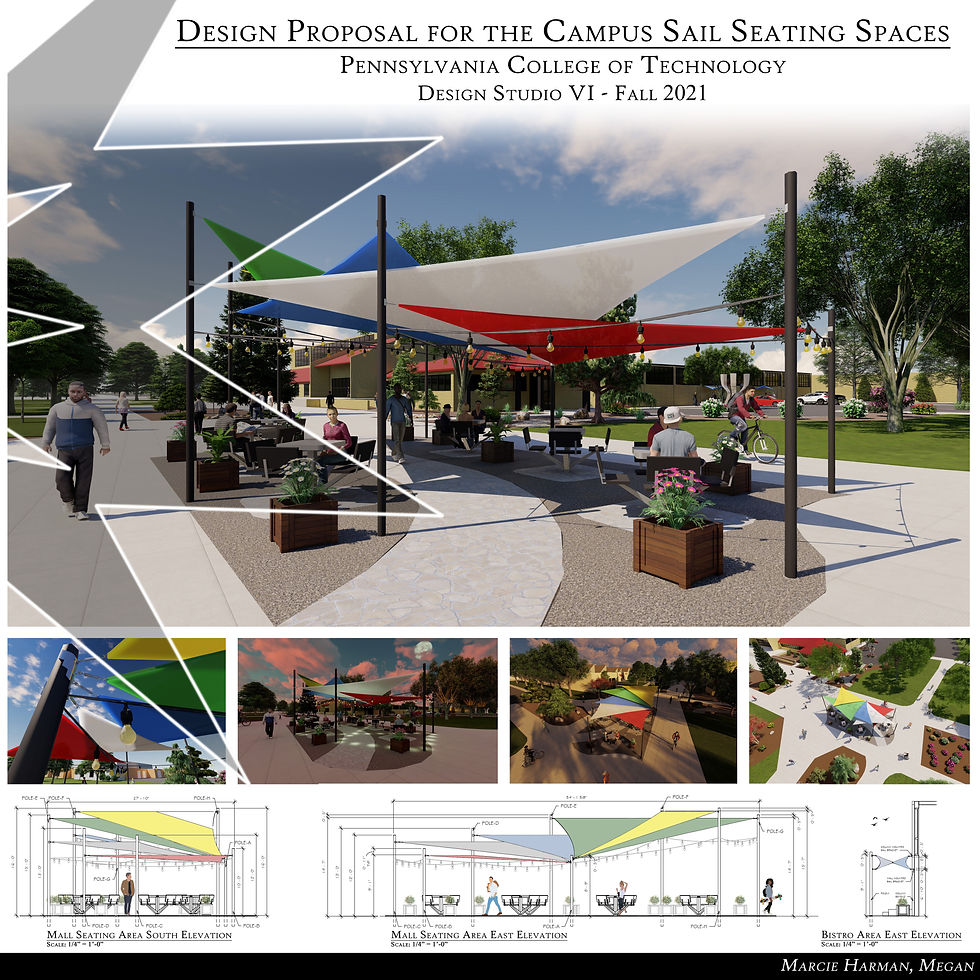 Sun Sail Pavilion Left