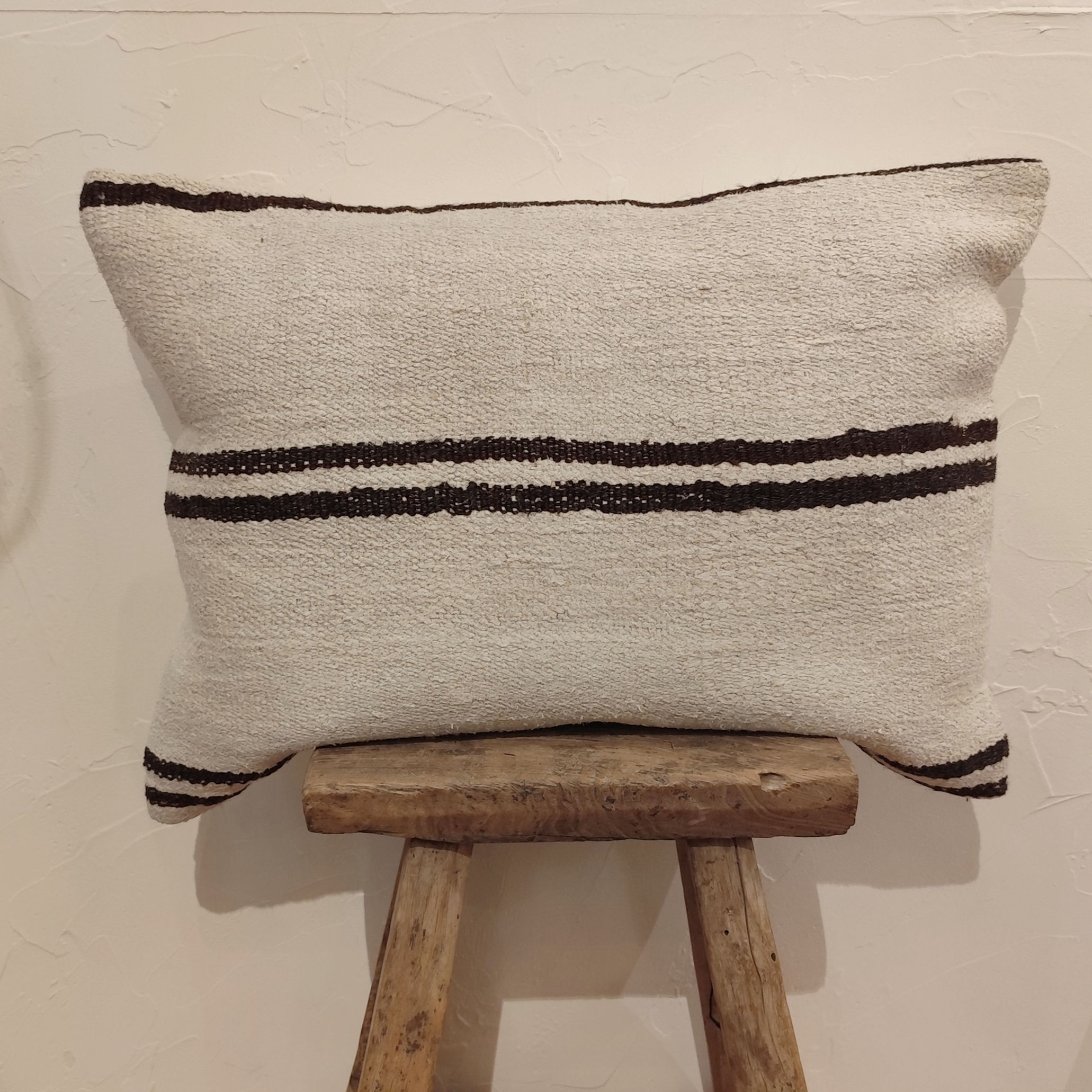 Coussin en chanvre recyclé 70x50 cm N°3