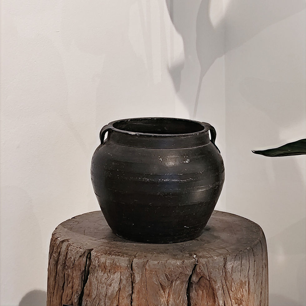 Miniature : Poterie chinoise grise n°1