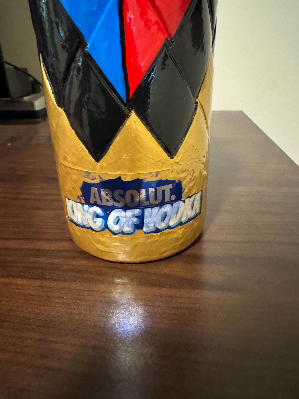 Thumbnail: Absolut Limited Edition spirit of togetherness painted bottle empty. Absolut kin