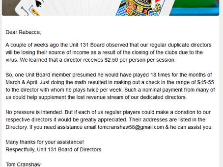 Supporting Our Directors Addresses