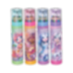 Tubo di matite colorate e album