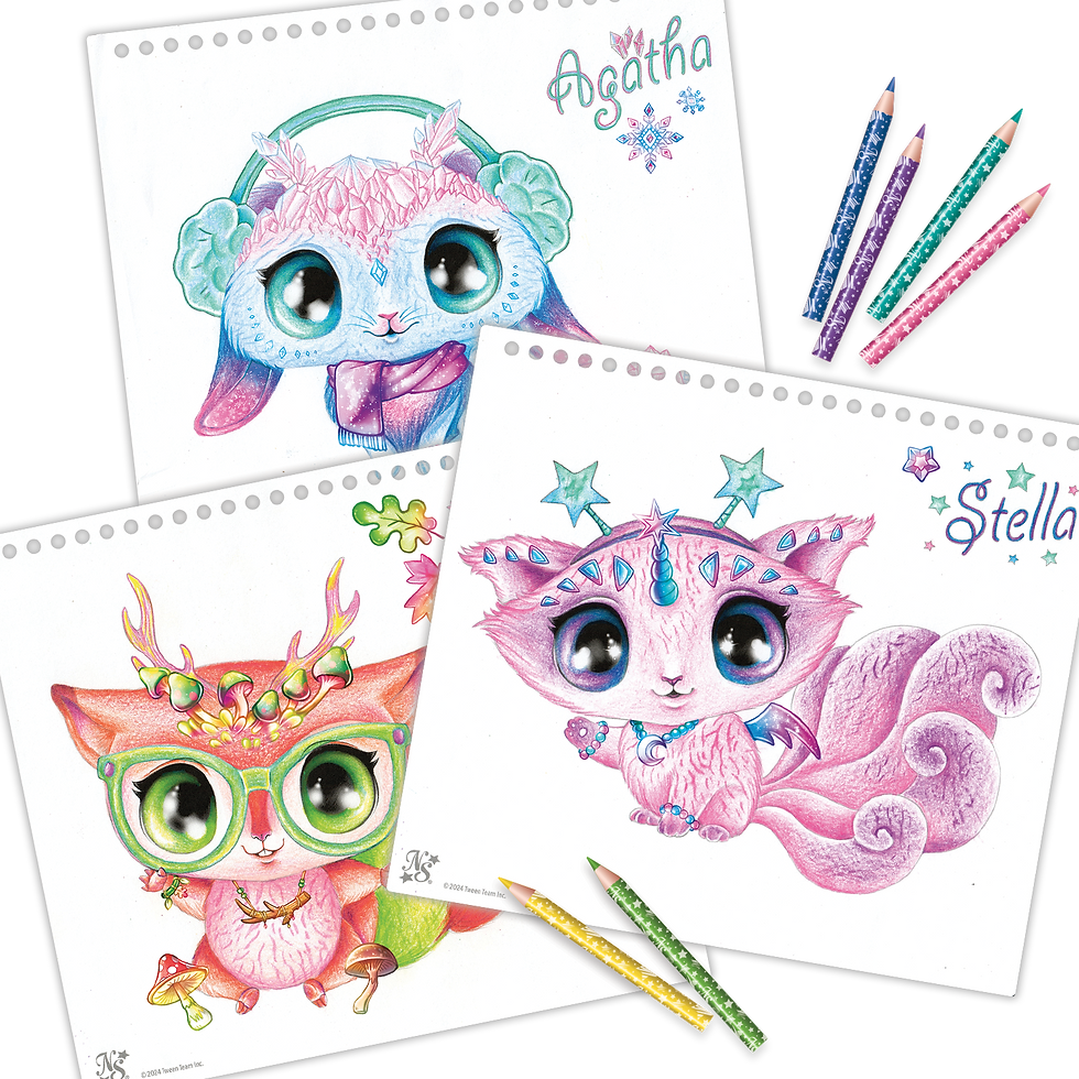 Minijatura: Creative Sketchbook - Animoulous Fever