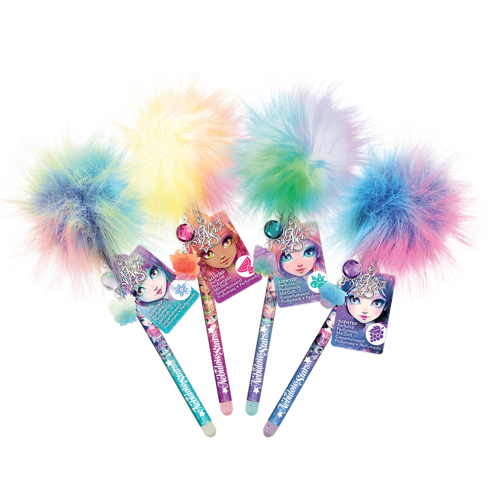 תמונה ממוזערת: Scented Pom Pom Pen