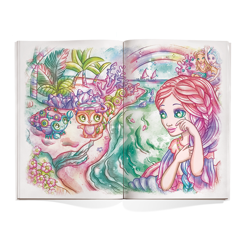 Minijatura: Roman #12 - Coralia et le spectacle du Récif - French