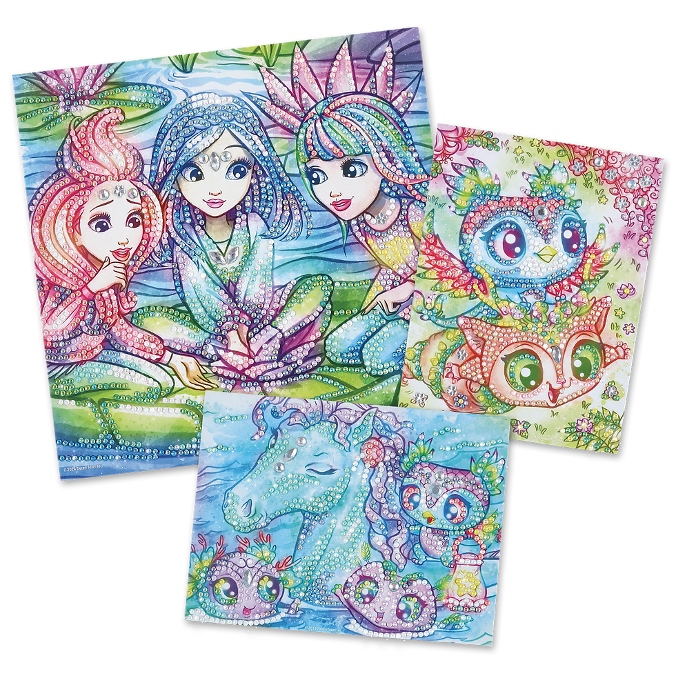Miniaturbild: Diamant Malerei - Rainbow