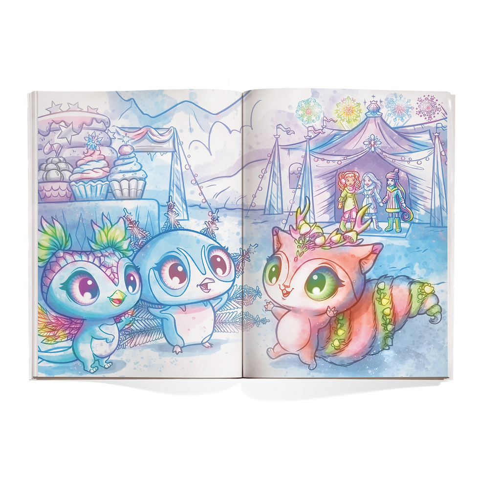 Miniatura: Roman Français Animoulous #2 Elana et les épreuves étonnantes