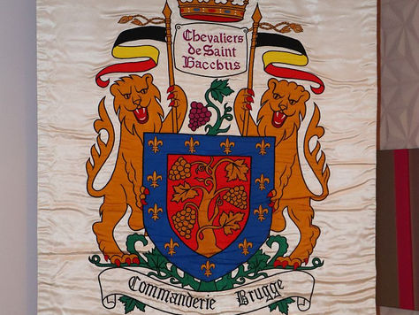 Het vaandel van de Grande Commanderie Brugge