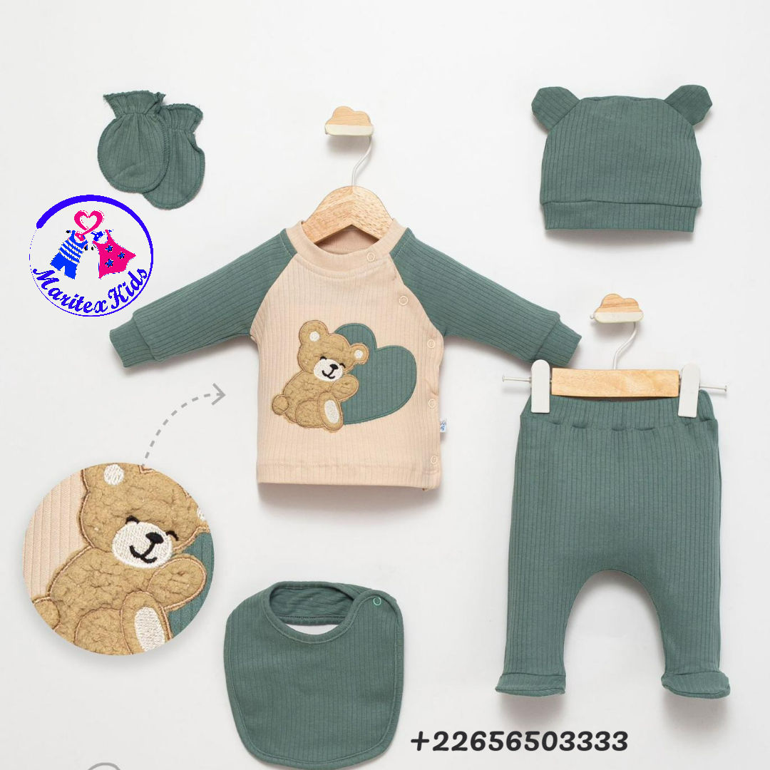 Ensemble naissance 5 pièces