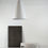 Thumbnail: Large Conical pendant in matt plaster