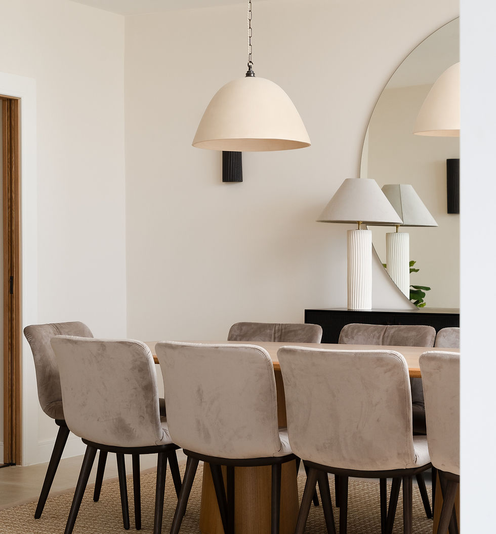 Thumbnail: Dome pendant in Limestone
