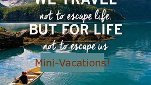 Learning to relax ... take a mini vacation