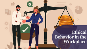 What prompts employees to exhibit ethical behaviour?