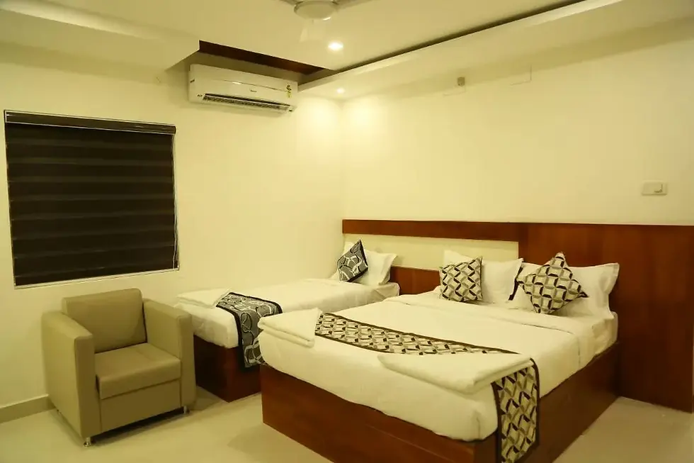Late Night Train Arrival Guide with Safe Hourly Hotels Near Chennai Central Railway Station