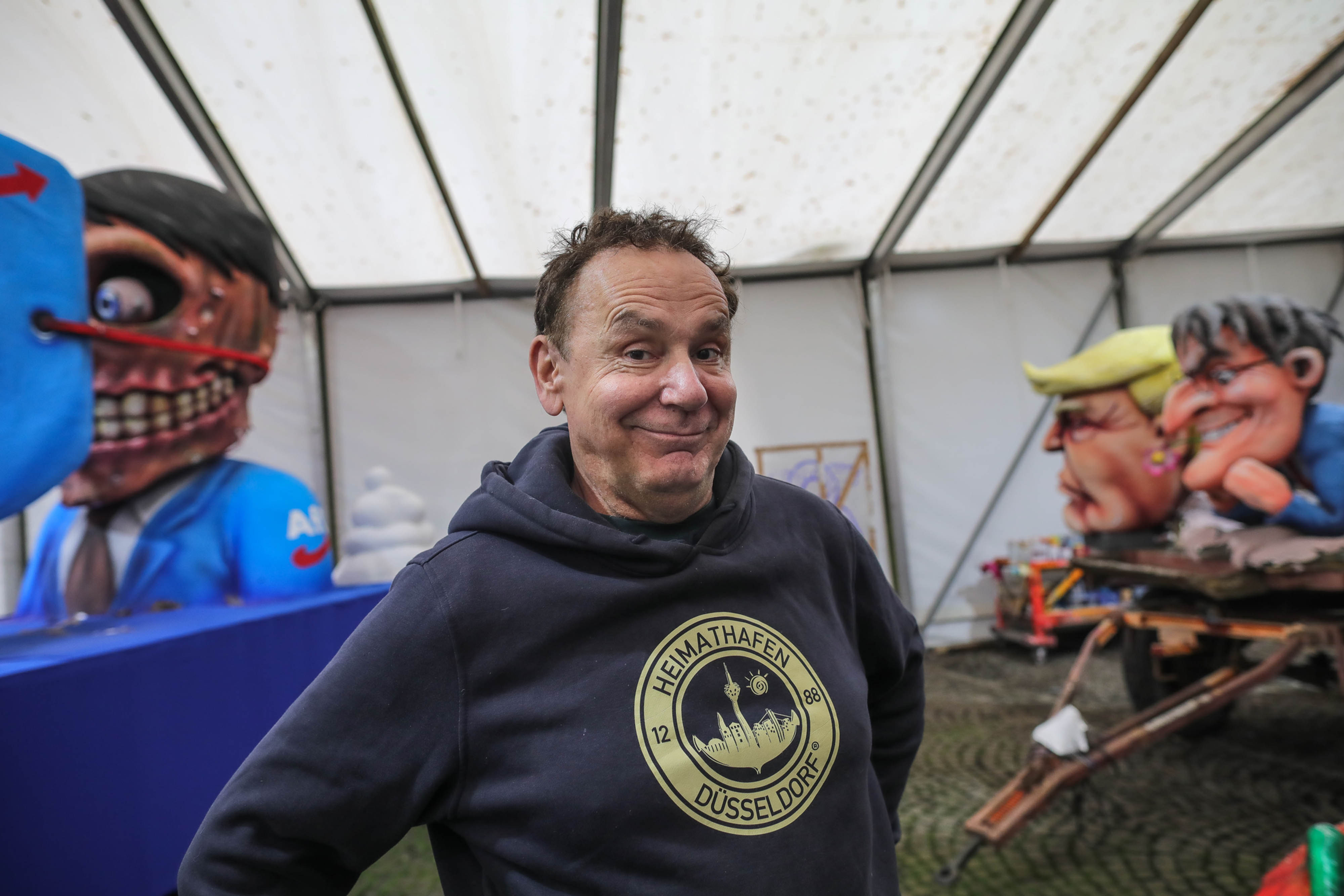 Hoodie "1288" großer Frontdruck Herren