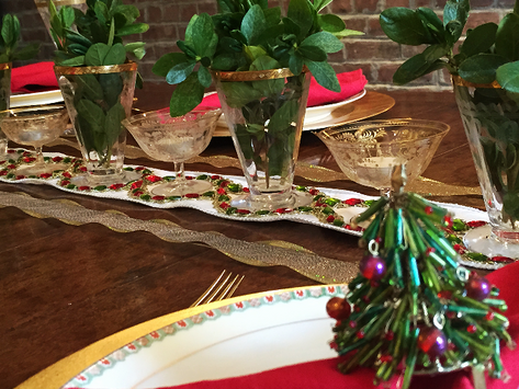 [ Ribbons for Holiday Table ]
