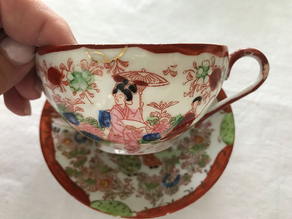 Geisha Girl Cup & Saucer